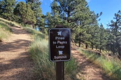 Bald-Mountain-Boulder-Loop-option-sign