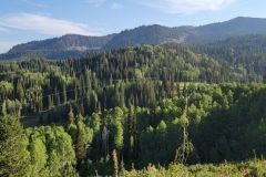 Bloods-Lake-Trail-Mountain-Side-and-wires