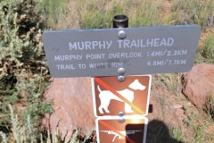 Canyonlands-Murphy-Trailhead-Sign
