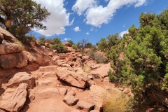 Canyonlands-Upheaval-Dome-Starting-Stairs