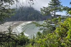 Cape-Falcon-beach-through-window-of-trees