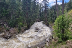 Fish-Creek-Falls-Lower-River-Raging-at-bend