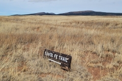 Hiking-Fort-Union-Santa-Fe-Trail-sign-east
