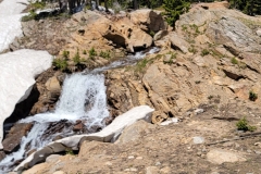 Jasper-Lake-Trail-falls-at-Jasper-Lake