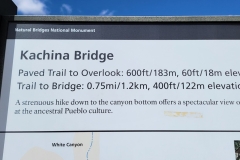 Natural-Bridges-Kachina-Bridge-Sign