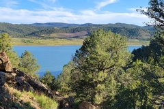 Trinidad-Lake-State-park-Lake-Above-the-trees