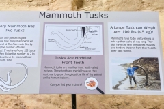 Mammoth-Pit-tusks-sign