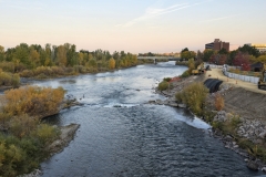 Morning-in-Missoula-River-on-Bridge