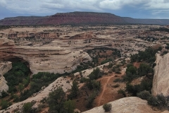 Natural Bridges Kachina Bridge above and below