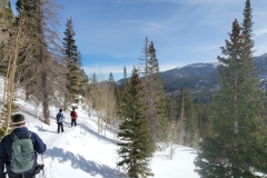 RMNP-Emerald-Lake-Winter-Narrow-Snow-Ledge-Return