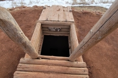 Pecos-National-Historic-Monument-Pueblo-Ceremonial-Room-Ladder