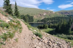 Silver-Dollar-Lakes-trail-rounds-a-corner