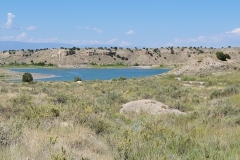 Lake-Pueblo-Canyon-Loop-Lake-with-a-boat