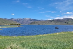 Stagecoach-State-Park-Lakeside-trail-lake-with-boat