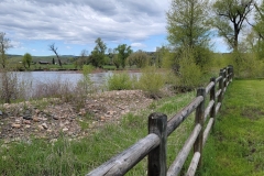 Yampa-River-State-Park-River-behind-fence