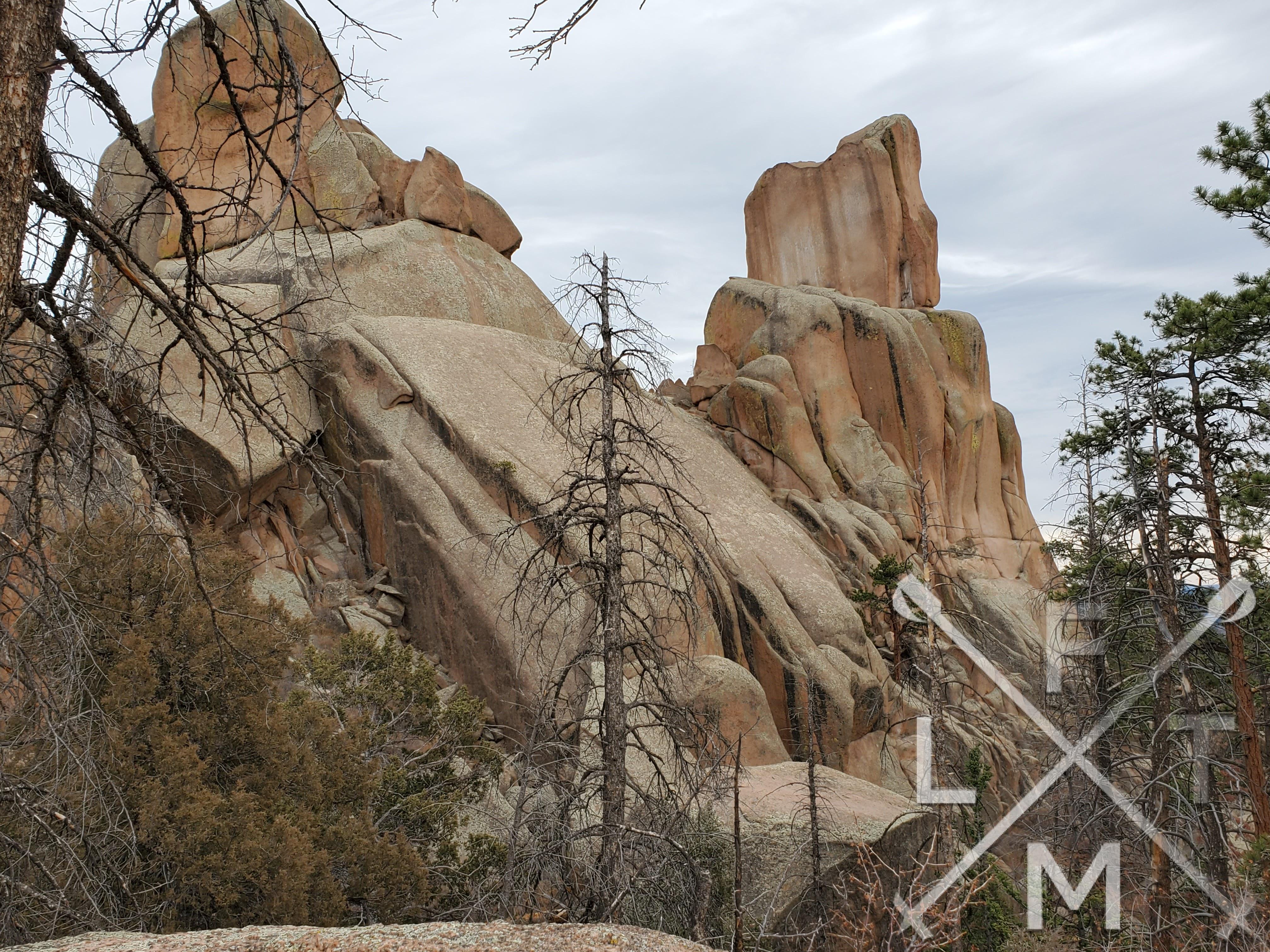 Chair N Rocks Chair Rocks via Colorado Trail - Fat Man Little Trail