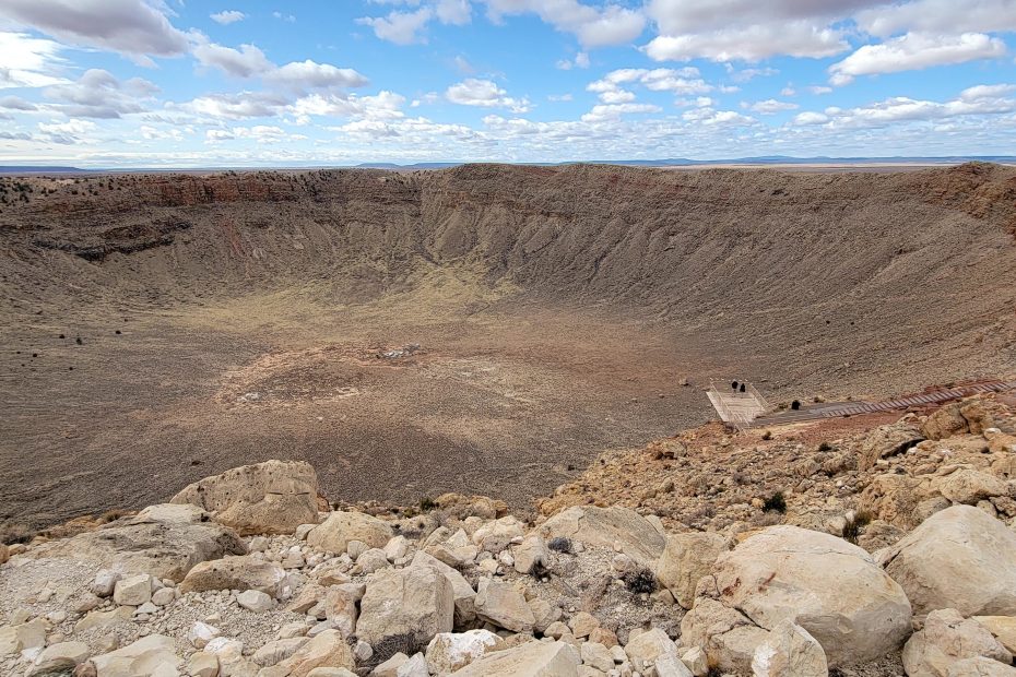 Meteor Crater Natural Landmark Fat Man Little Trail